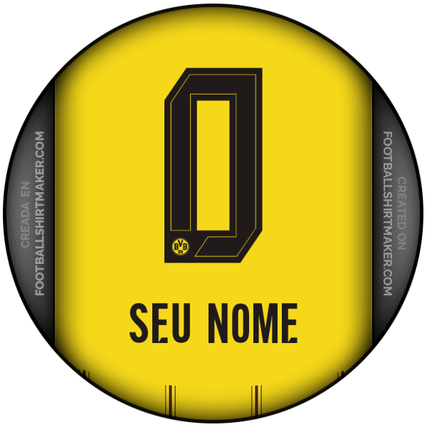 Camisa Borussia Dortmund 2024/2025 -  seu nome - 0