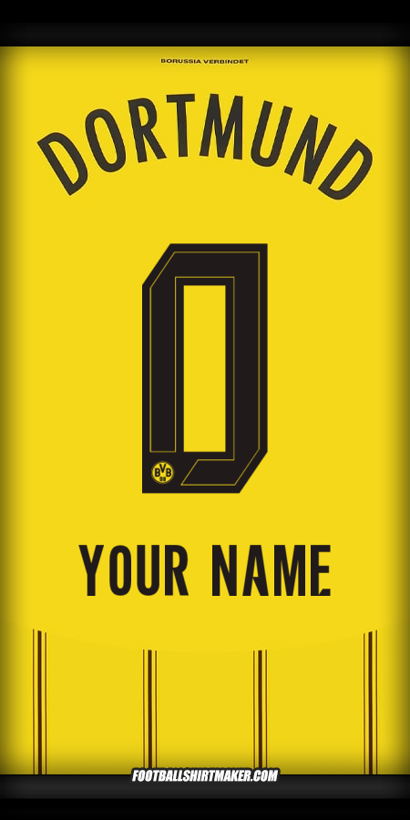 Shirt Borussia Dortmund 2024/2025 -  your name - 0