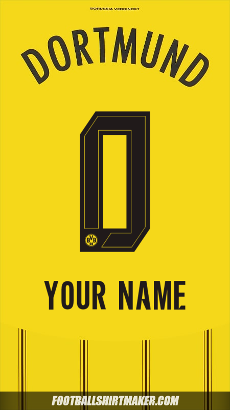 Shirt Borussia Dortmund 2024/2025 -  your name - 0