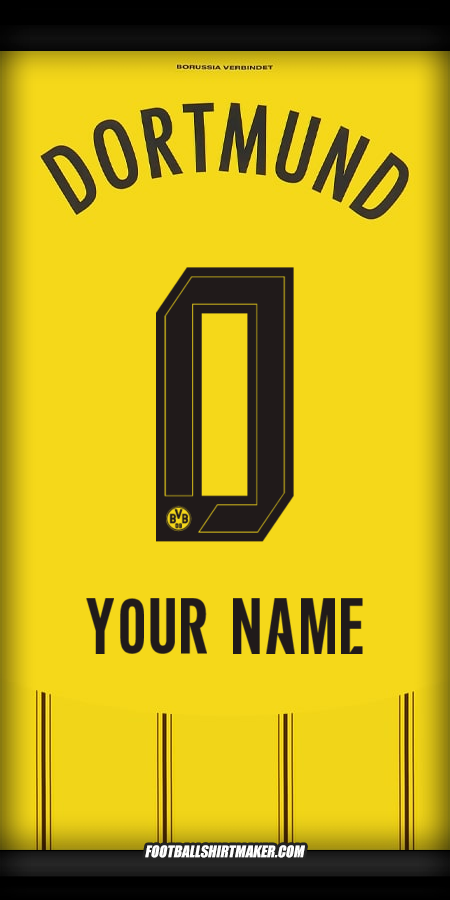 Shirt Borussia Dortmund 2024/2025 -  your name - 0