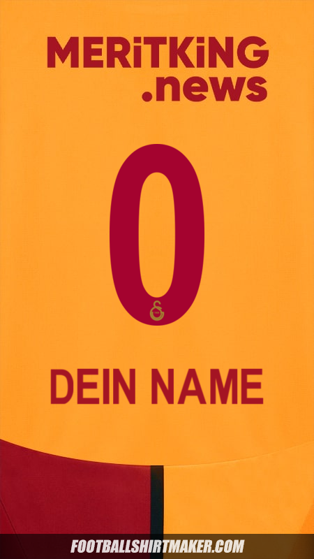 Trikot Galatasaray SK 2024/2025 -  dein name - 0