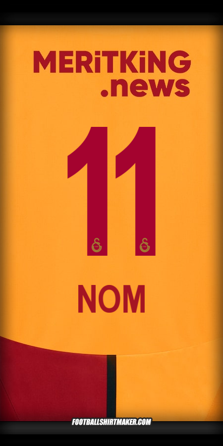 Maillot Galatasaray SK 2024/2025 -  nom - 11