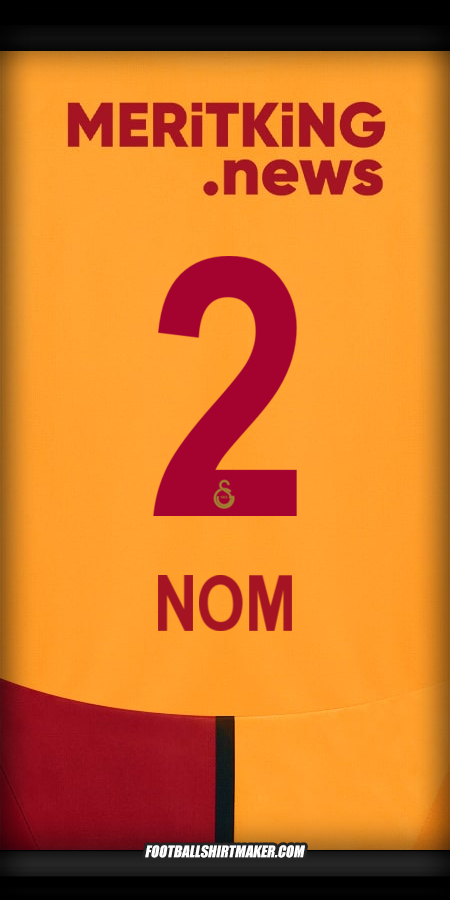 Maillot Galatasaray SK 2024/2025 -  nom - 2