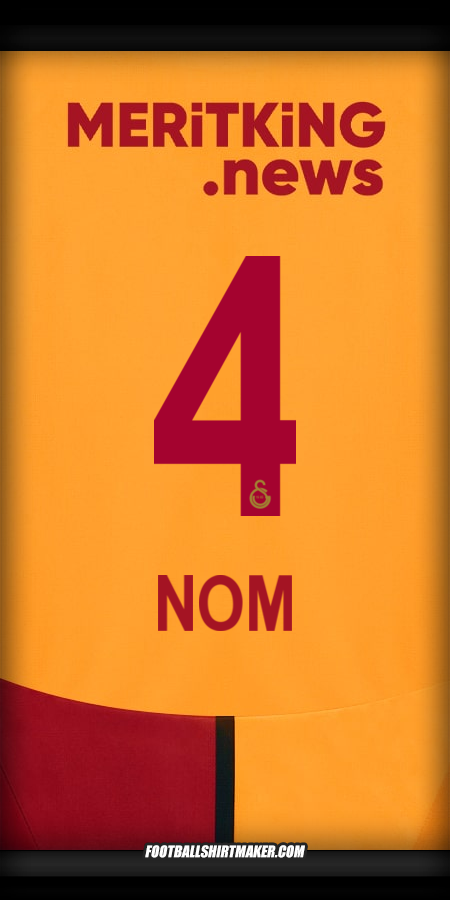 Maillot Galatasaray SK 2024/2025 -  nom - 4
