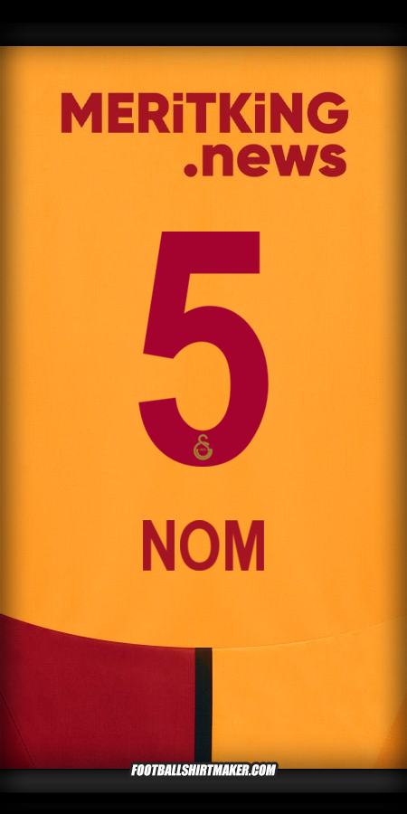 Maillot Galatasaray SK 2024/2025 -  nom - 5