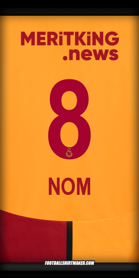 Maillot Galatasaray SK 2024/2025 -  nom - 8