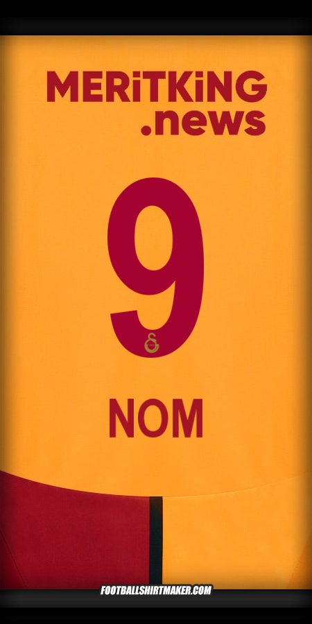 Maillot Galatasaray SK 2024/2025 -  nom - 9
