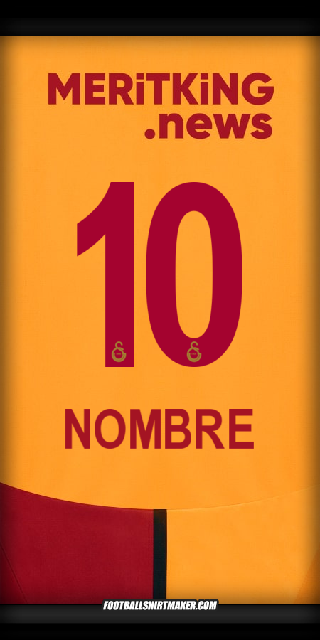 Camiseta Galatasaray SK 2024/2025 -  nombre - 10