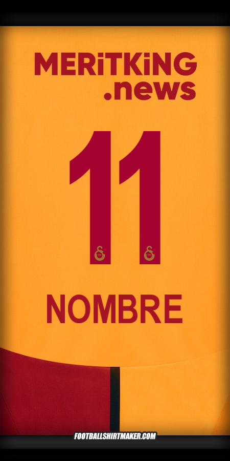 Camiseta Galatasaray SK 2024/2025 -  nombre - 11