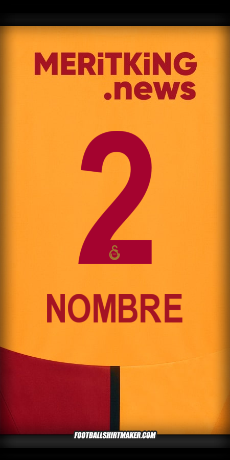Camiseta Galatasaray SK 2024/2025 -  nombre - 2