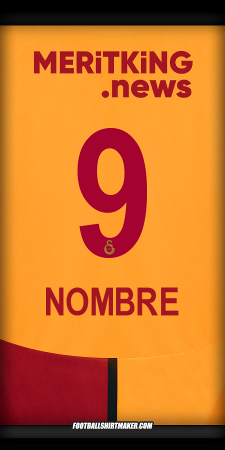 Camiseta Galatasaray SK 2024/2025 -  nombre - 9