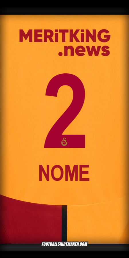 Maglia Galatasaray SK 2024/2025 -  nome - 2