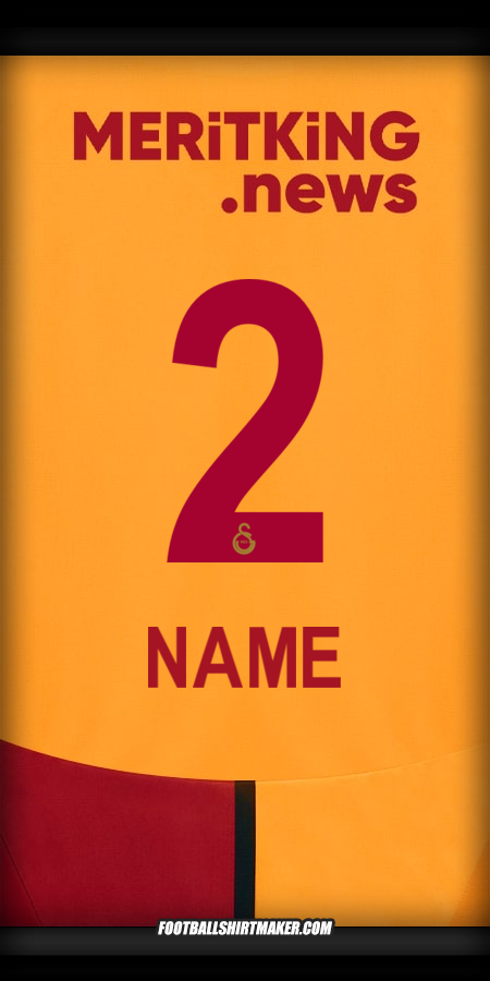 Trikot Galatasaray SK 2024/2025 -  name - 2