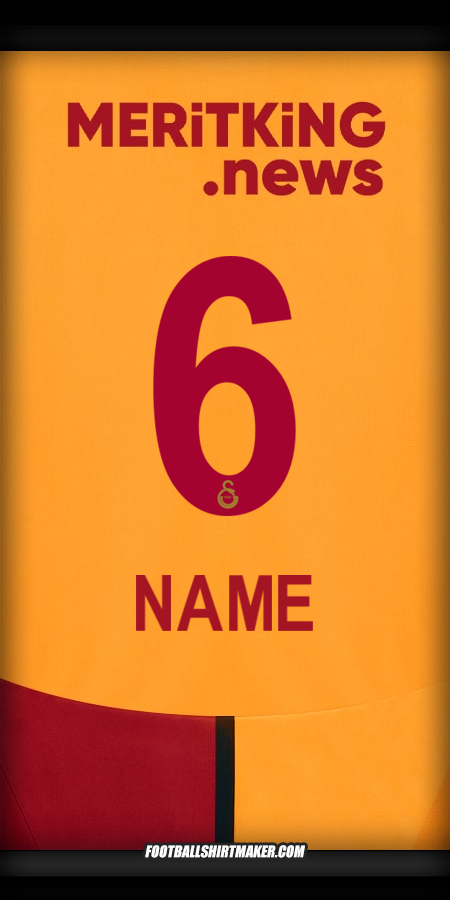 Trikot Galatasaray SK 2024/2025 -  name - 6