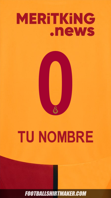 Jersey Galatasaray SK 2024/2025 -  tu nombre - 0