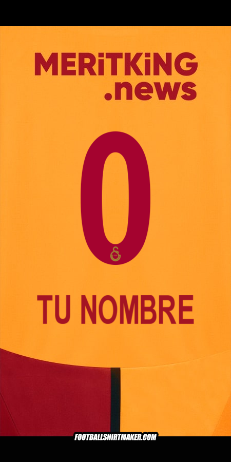 Camiseta Galatasaray SK 2024/2025 -  tu nombre - 0