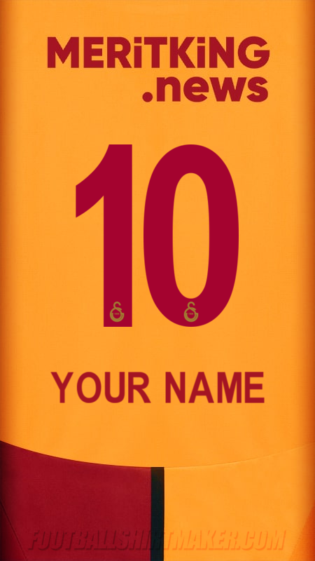 Galatasaray SK 2024/2025 shirt number 10 your name