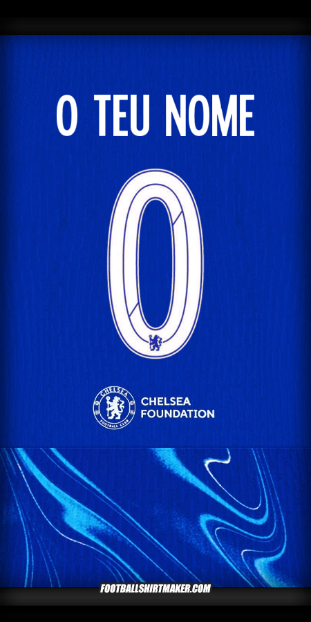 Camisola Chelsea Cup 2024/2025 -  o teu nome - 0