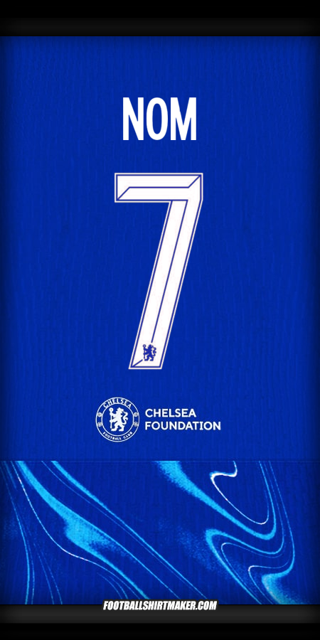 Maillot Chelsea Cup 2024/2025 -  nom - 7