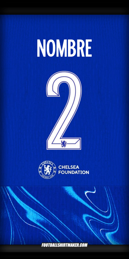 Camiseta Chelsea Cup 2024/2025 -  nombre - 2