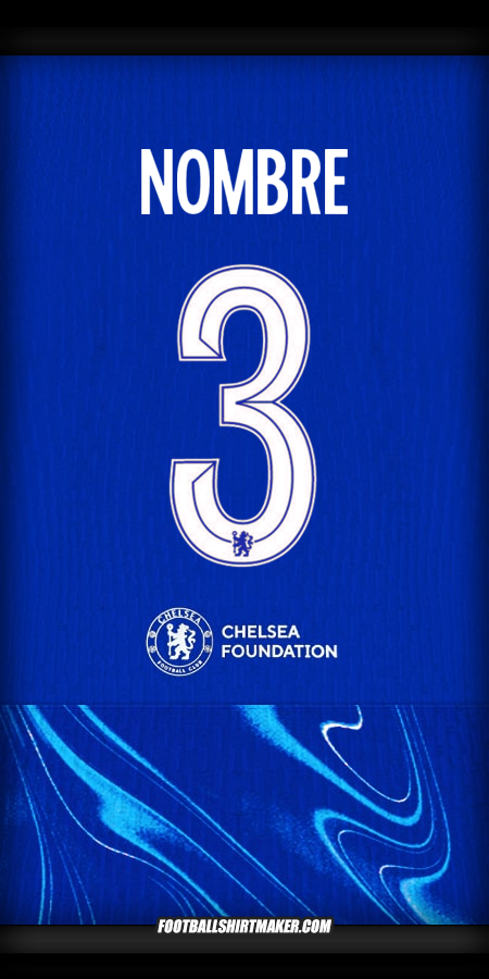 Jersey Chelsea Cup 2024/2025 -  nombre - 3