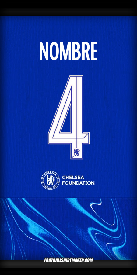 Jersey Chelsea Cup 2024/2025 -  nombre - 4