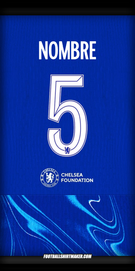 Jersey Chelsea Cup 2024/2025 -  nombre - 5