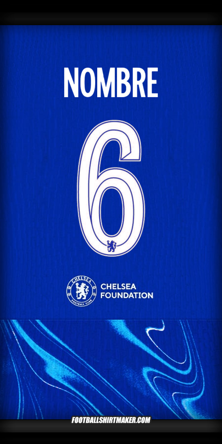 Jersey Chelsea Cup 2024/2025 -  nombre - 6