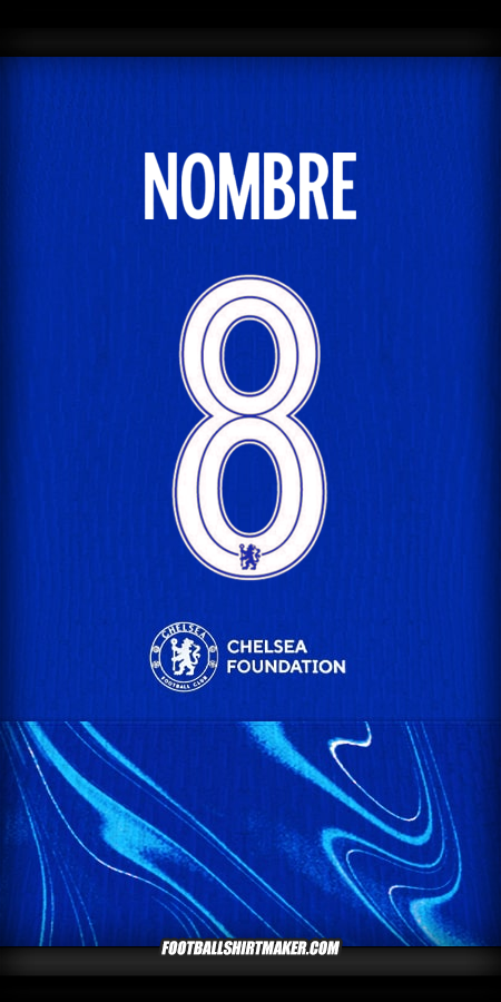 Jersey Chelsea Cup 2024/2025 -  nombre - 8