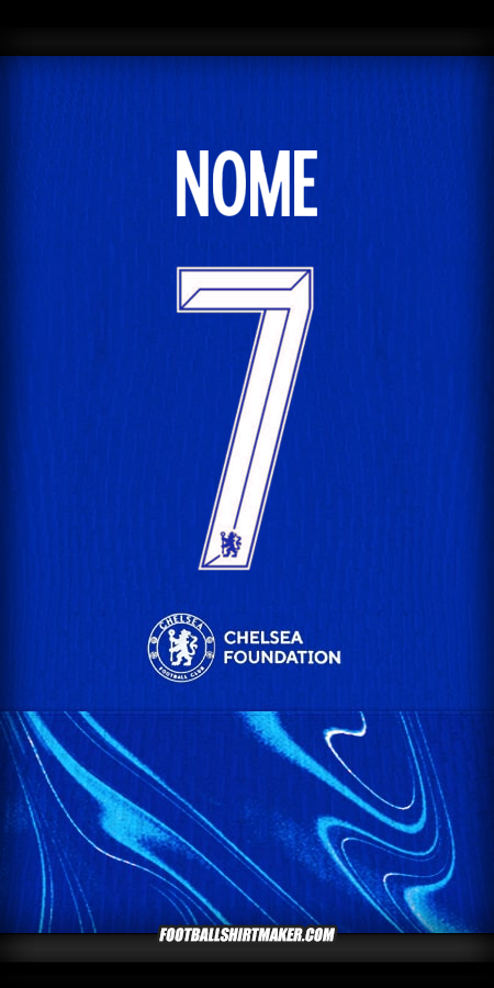 Camisola Chelsea Cup 2024/2025 -  nome - 7