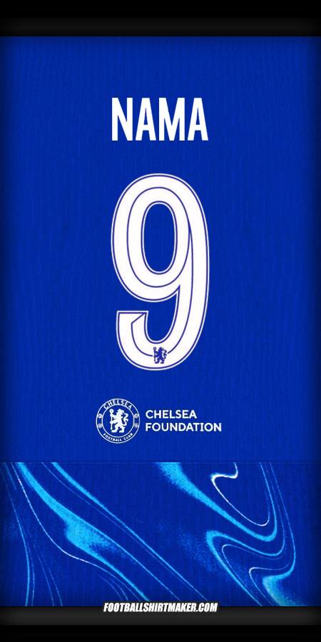 Jersey Chelsea Cup 2024/2025 -  nama - 9