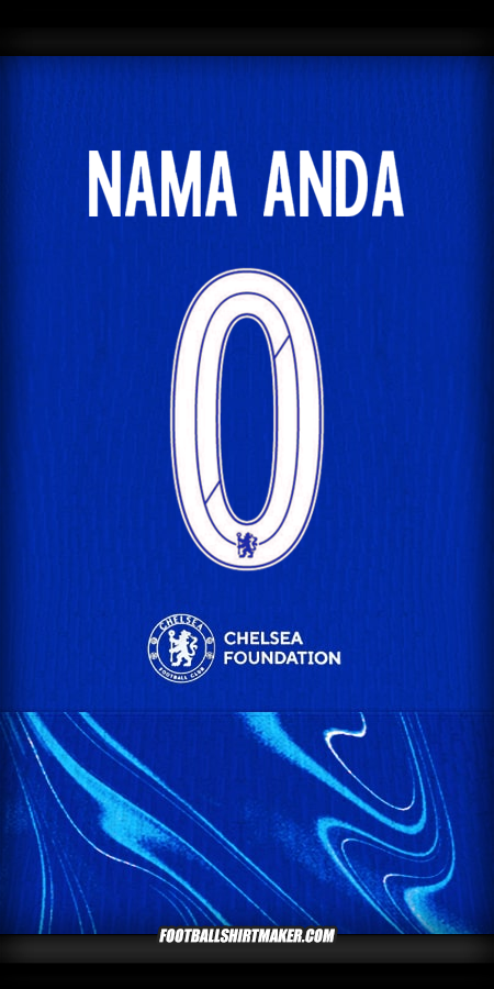 Jersey Chelsea 2024/2025 Cup -  nama anda - 0
