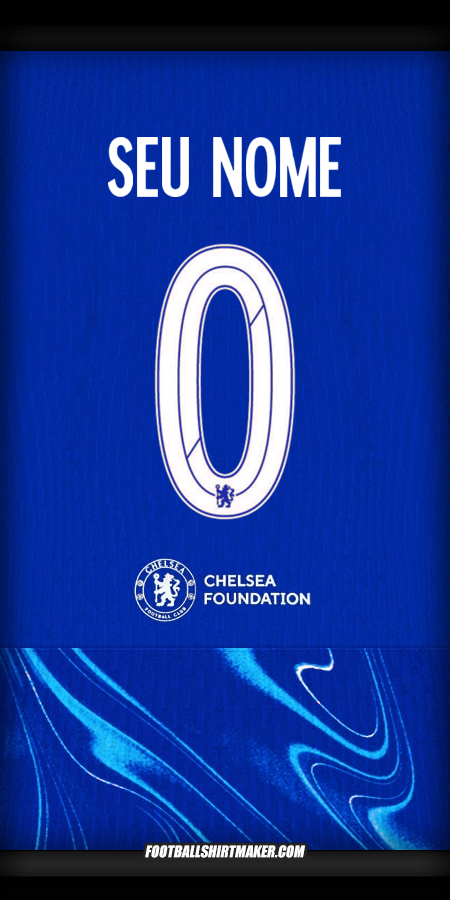 Camisa Chelsea Cup 2024/2025 -  seu nome - 0