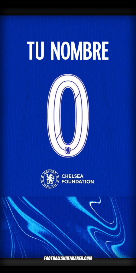 Camiseta Chelsea Cup 2024/2025 -  tu nombre - 0