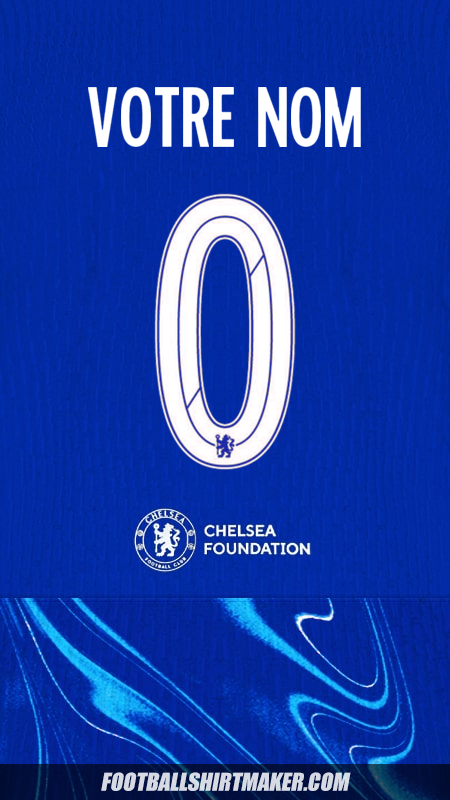 Maillot Chelsea 2024/2025 Cup -  votre nom - 0