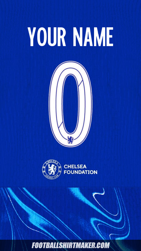 Shirt Chelsea 2024/2025 Cup -  your name - 0