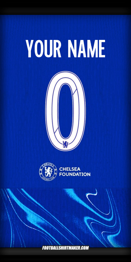 Jersey Chelsea Cup 2024/2025 -  your name - 0