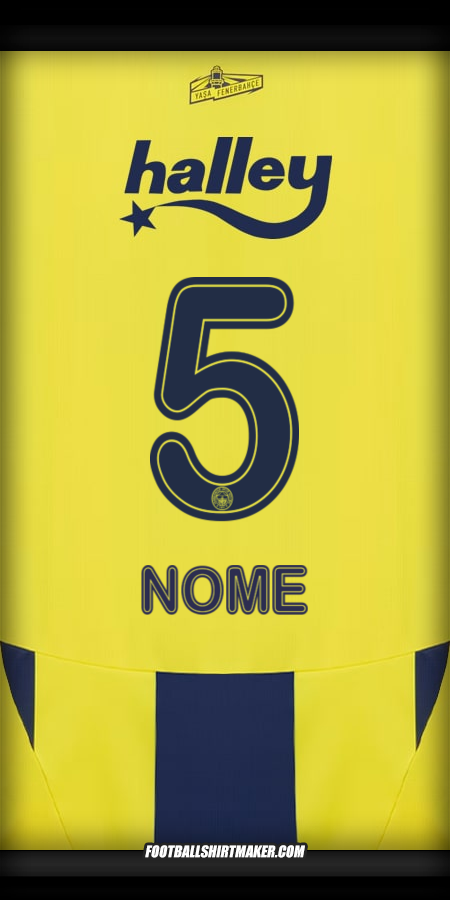 Camisa Fenerbahce SK 2024/2025 -  nome - 5