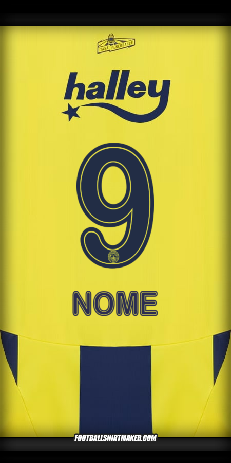 Maglia Fenerbahce SK 2024/2025 -  nome - 9