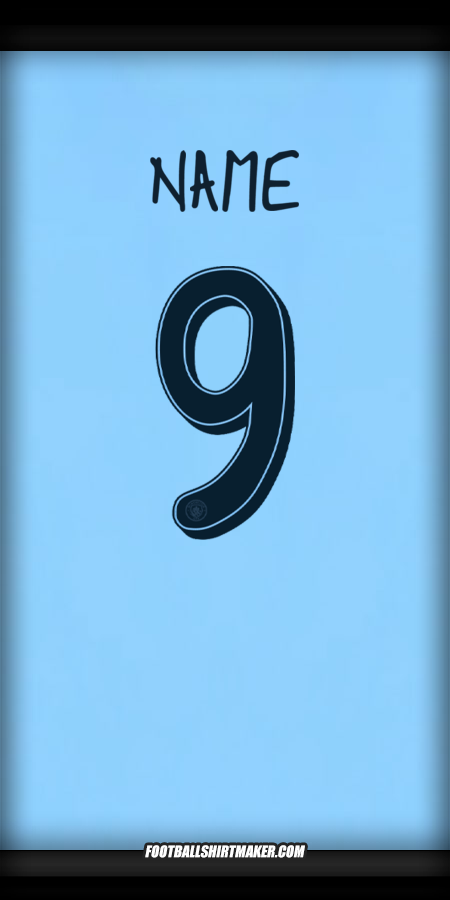 Trikot Manchester City Cup 2024/2025 -  name - 9