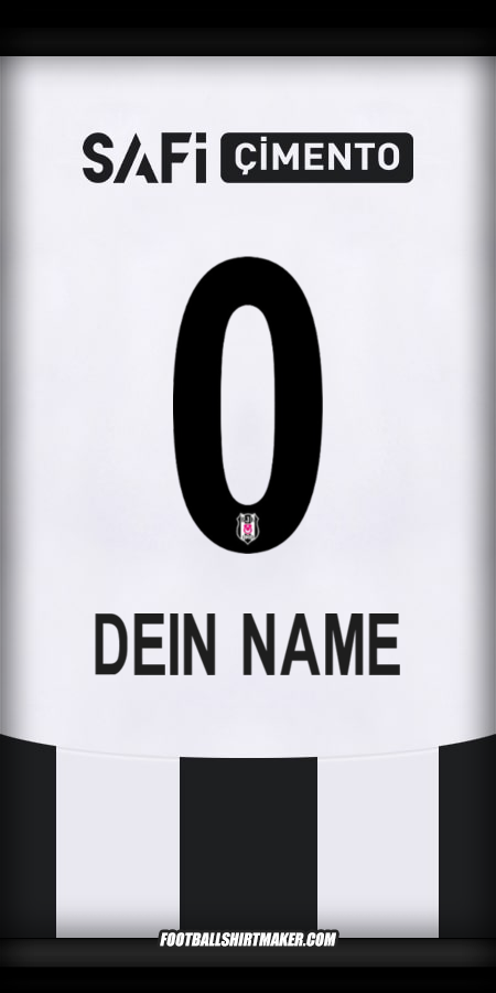 Trikot Besiktas JK 2024/2025 -  dein name - 0