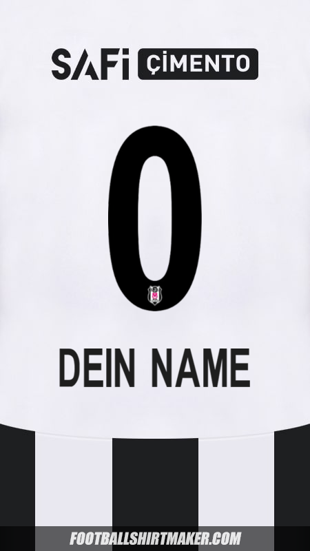 Trikot Besiktas JK 2024/2025 -  dein name - 0