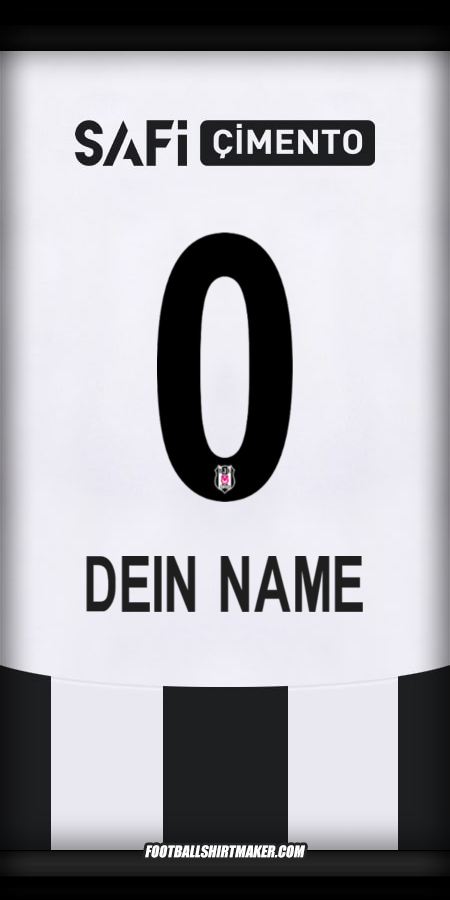 Trikot Besiktas JK 2024/2025 -  dein name - 0