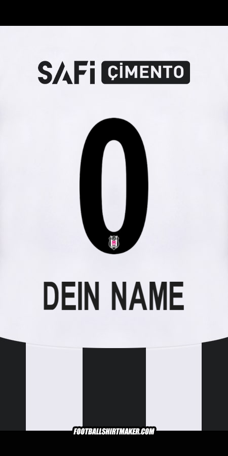 Trikot Besiktas JK 2024/2025 -  dein name - 0