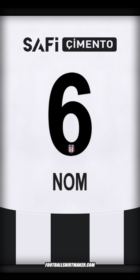 Maillot Besiktas JK 2024/2025 -  nom - 6