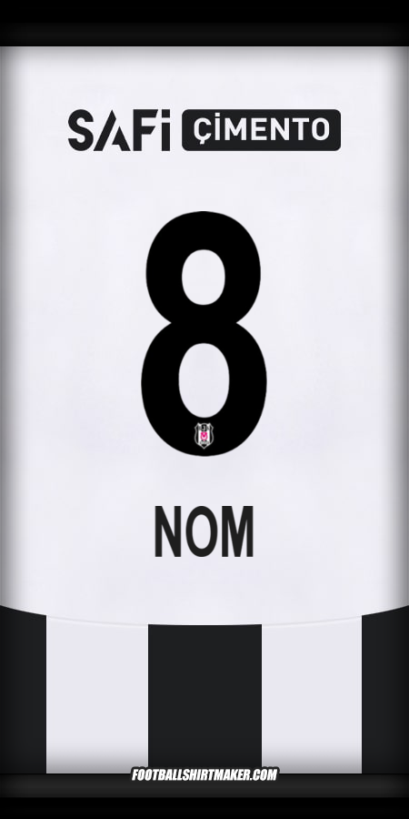 Maillot Besiktas JK 2024/2025 -  nom - 8