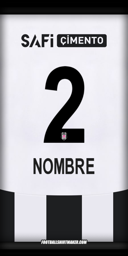 Jersey Besiktas JK 2024/2025 -  nombre - 2