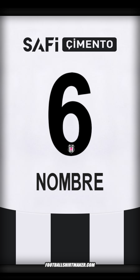 Jersey Besiktas JK 2024/2025 -  nombre - 6