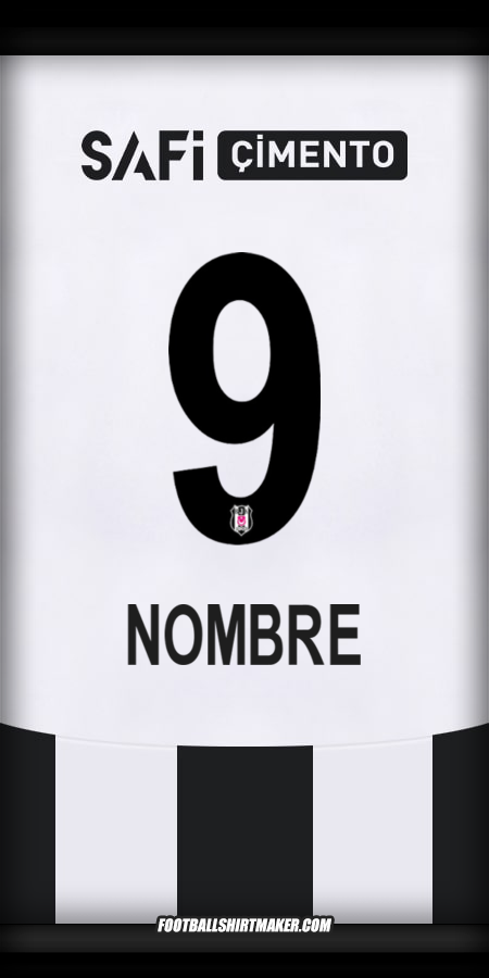 Jersey Besiktas JK 2024/2025 -  nombre - 9