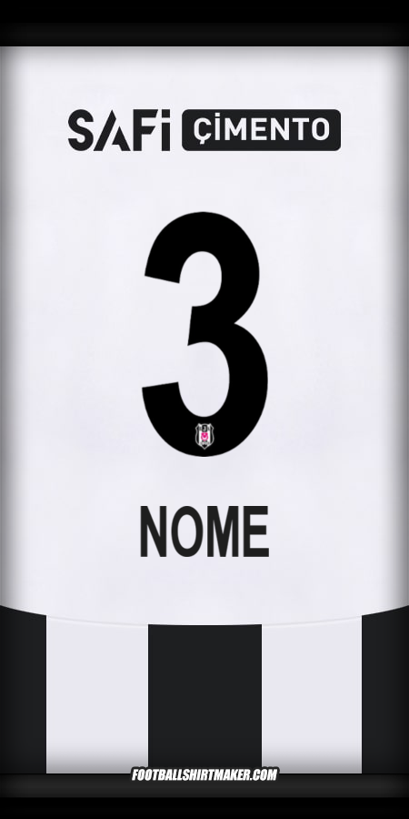 Camisola Besiktas JK 2024/2025 -  nome - 3